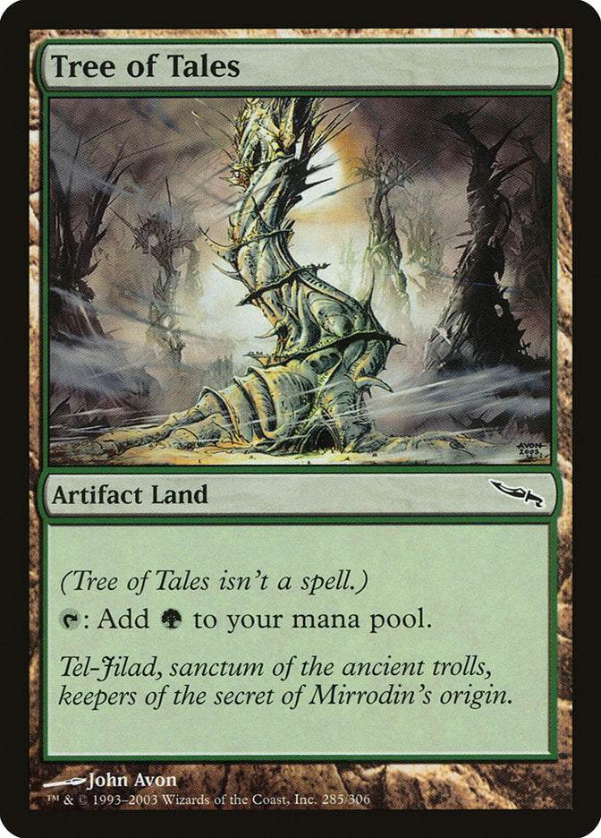 MTG Card Title: Tree of Tales MRD/285