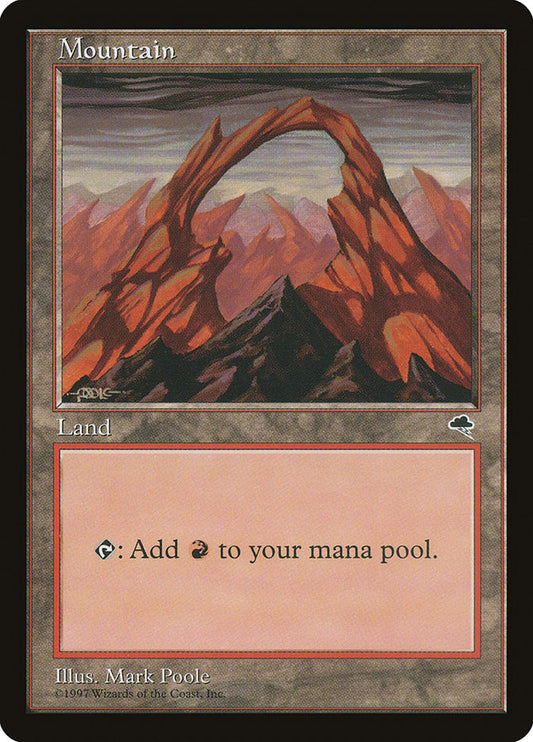 MTG Card Title: Mountain TMP/345