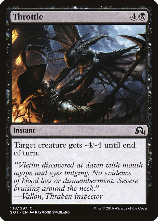 MTG Card Title: Throttle SOI/138