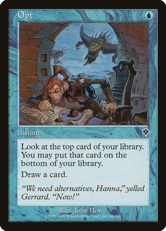 MTG Card Title: Opt INV/64