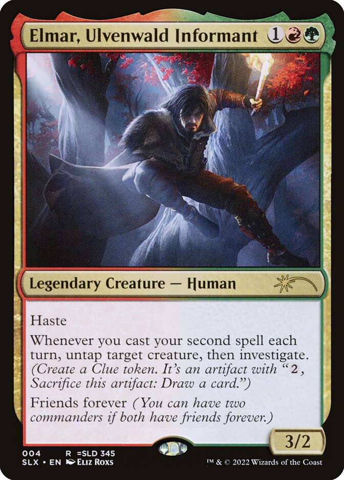 MTG Card Title: Elmar, Ulvenwald Informant SLX/4