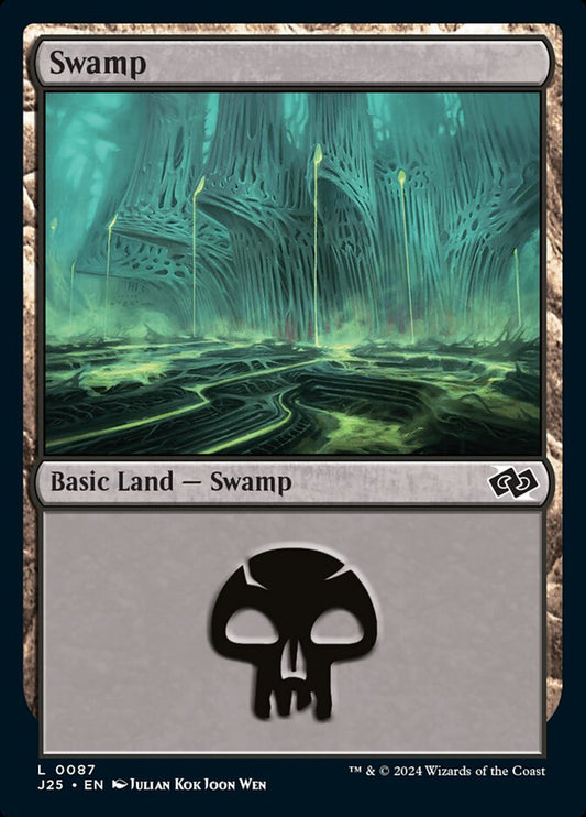 MTG Card Title: Swamp J25/87