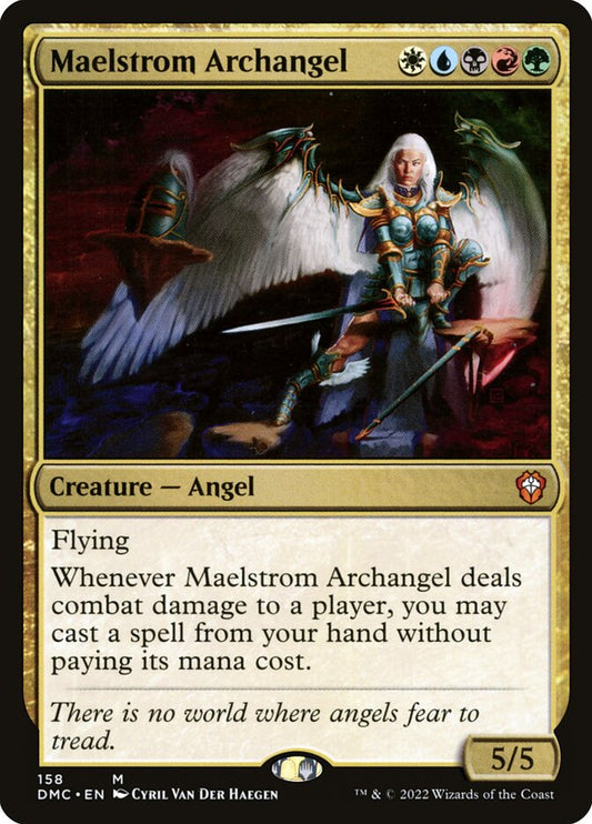 MTG Card Title: Maelstrom Archangel DMC/158