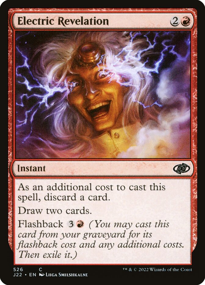 MTG Card Title: Electric Revelation J22/526