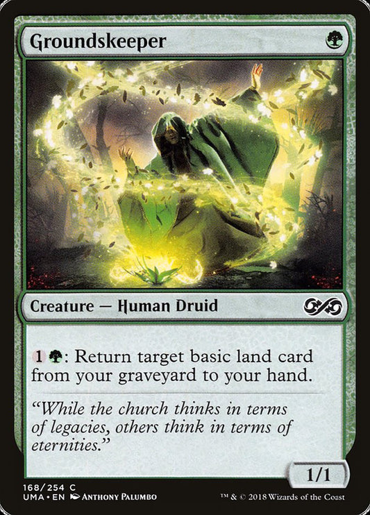 MTG Card Title: Groundskeeper UMA/168