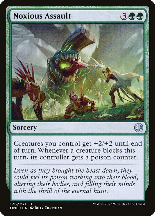 MTG Card Title: Noxious Assault ONE/176