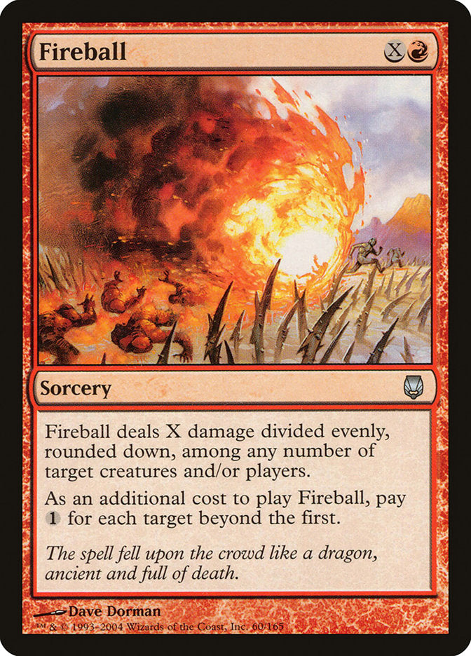 MTG Card Title: Fireball DST/60