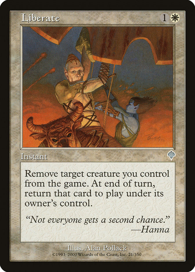MTG Card Title: Liberate INV/21