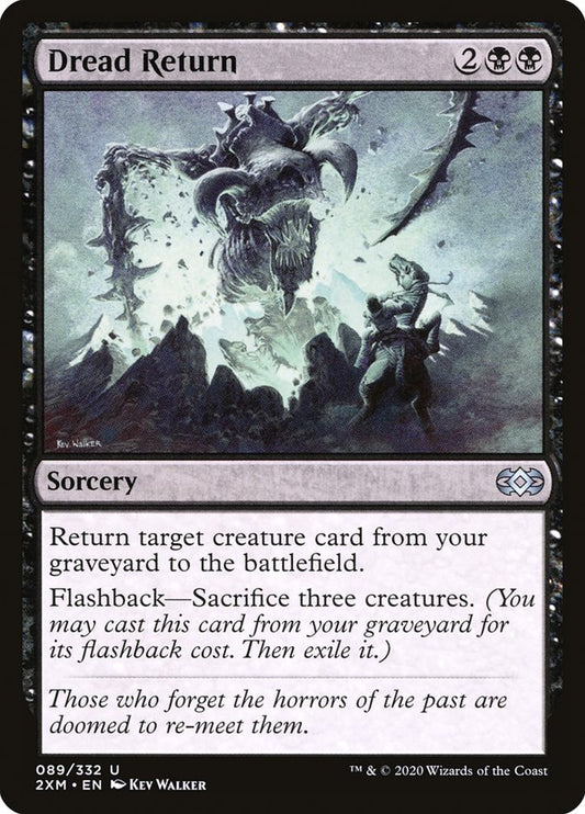 MTG Card Title: Dread Return 2XM/89