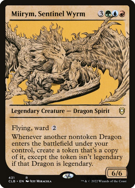 MTG Card Title: Miirym, Sentinel Wyrm CLB/431