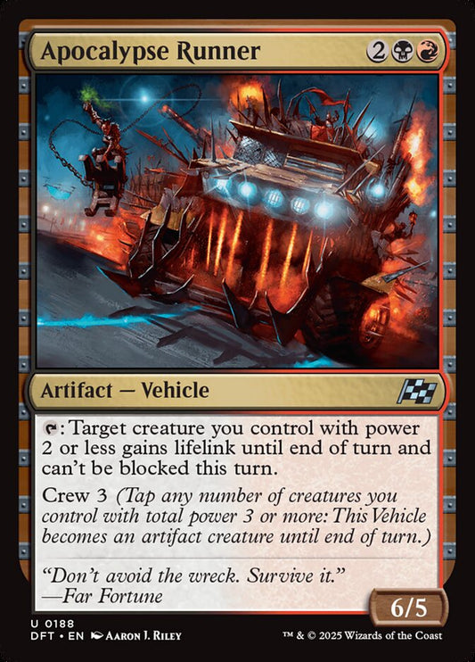 MTG Card Title: Apocalypse Runner DFT/188