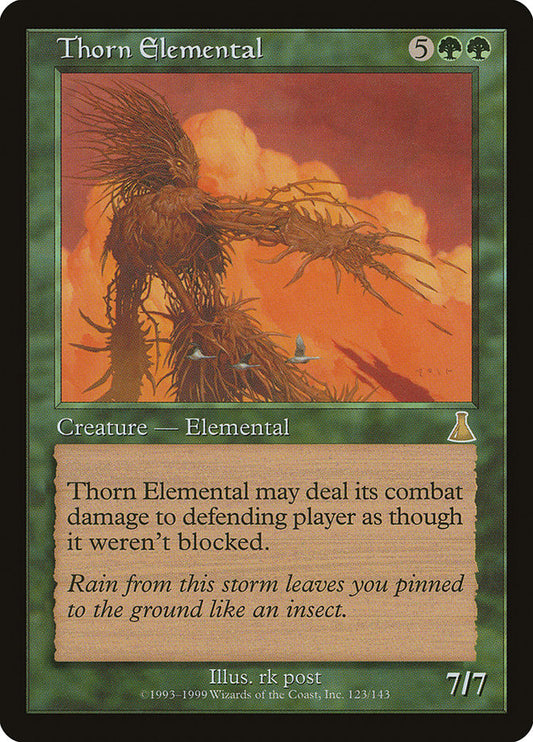 MTG Card Title: Thorn Elemental UDS/123