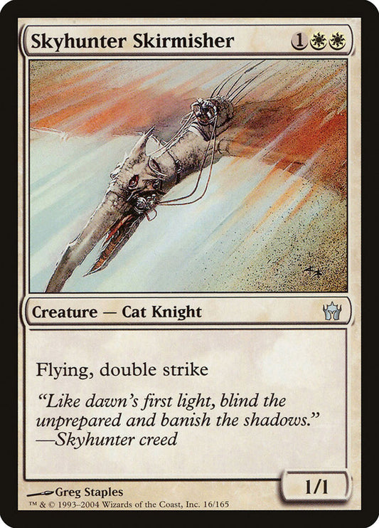 MTG Card Title: Skyhunter Skirmisher 5DN/16