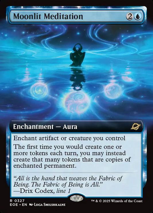 MTG Card Title: Moonlit Meditation EOE/327