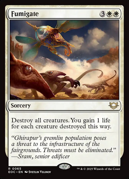 MTG Card Title: Fumigate EOC/65