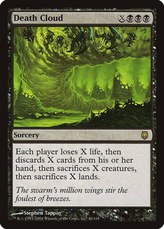MTG Card Title: Death Cloud DST/40