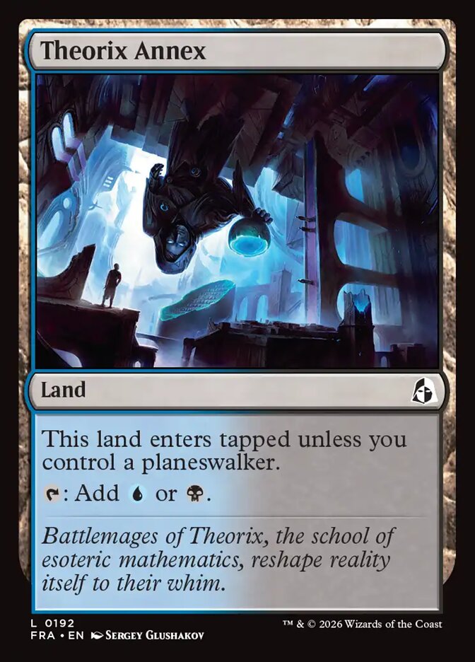 MTG Card Title: Theorix Annex FRA/192