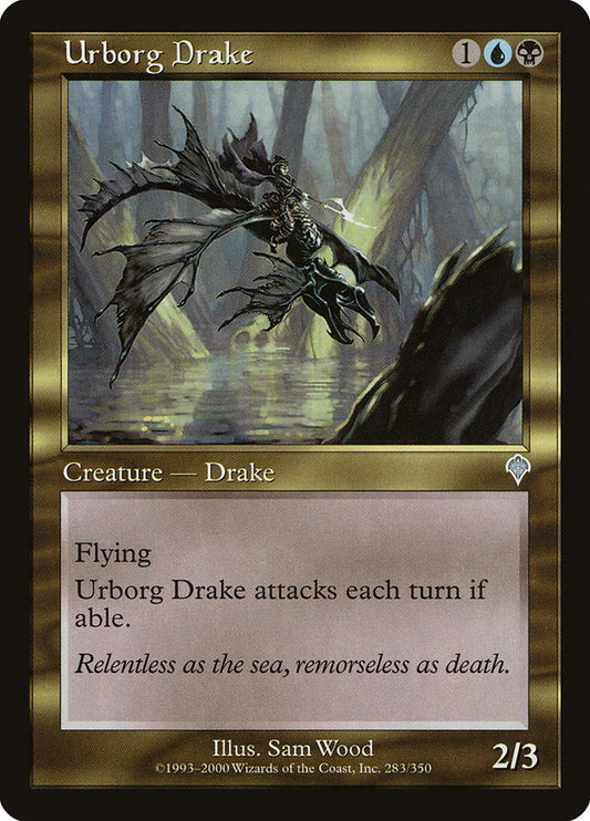 MTG Card Title: Urborg Drake INV/283
