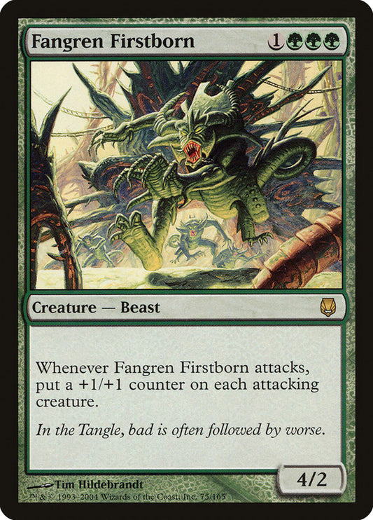 MTG Card Title: Fangren Firstborn DST/75