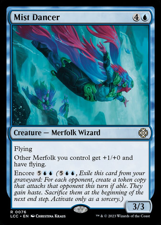 MTG Card Title: Mist Dancer LCC/76