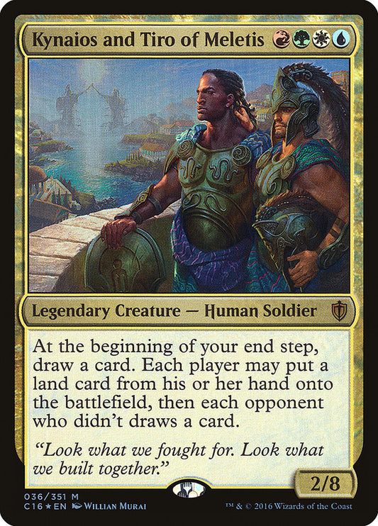 MTG Card Title: Kynaios and Tiro of Meletis C16/36