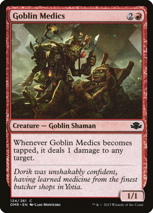 MTG Card Title: Goblin Medics DMR/124