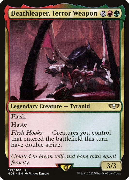 MTG Card Title: Deathleaper, Terror Weapon 40K/115