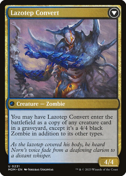 Invasion of Amonkhet // Lazotep Convert MOM/231