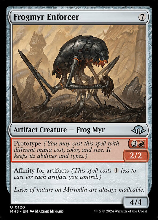 MTG Card Title: Frogmyr Enforcer MH3/120