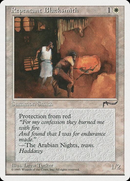 MTG Card Title: Repentant Blacksmith CHR/11