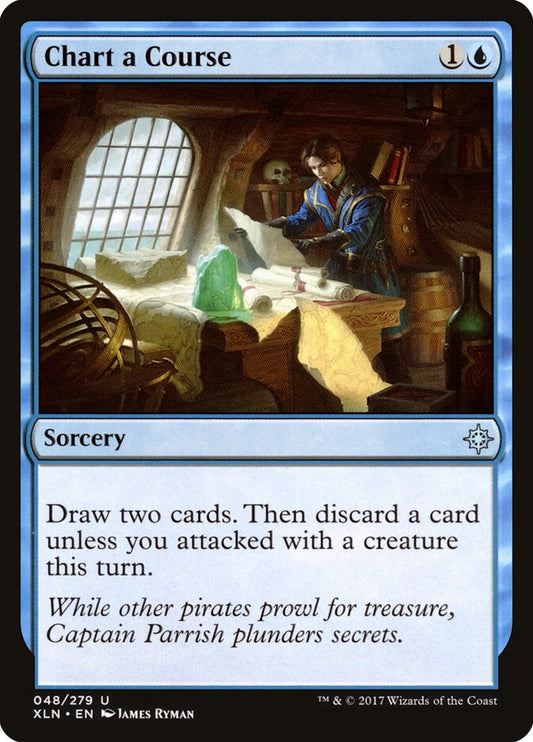 MTG Card Title: Chart a Course XLN/48
