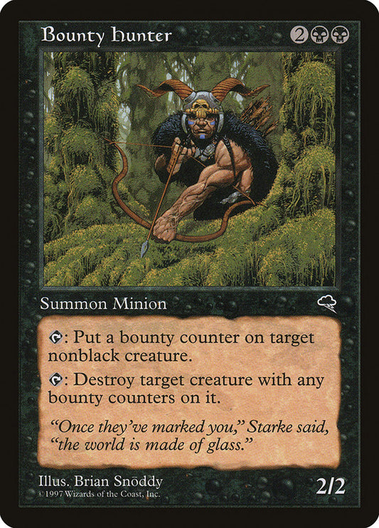 MTG Card Title: Bounty Hunter TMP/110
