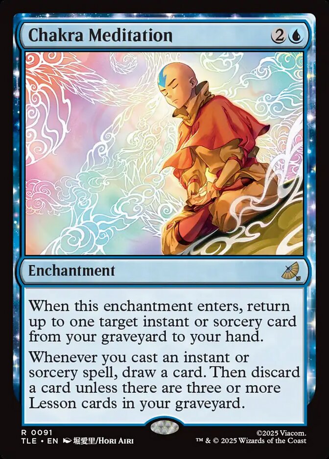 MTG Card Title: Chakra Meditation TLE/91