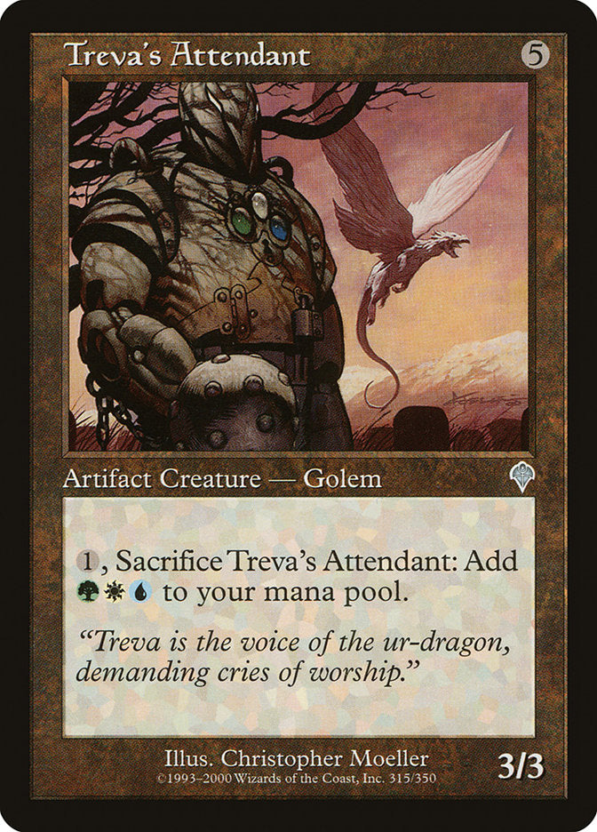 MTG Card Title: Treva's Attendant INV/315