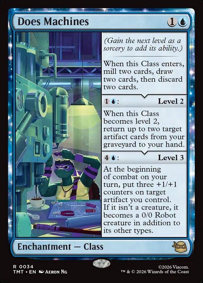 MTG Card Title: Does Machines TMT/34