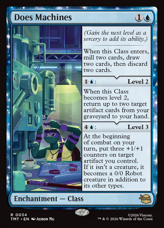 MTG Card Title: Does Machines TMT/34