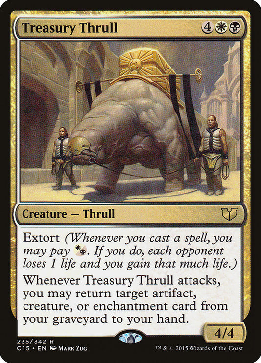 MTG Card Title: Treasury Thrull C15/235