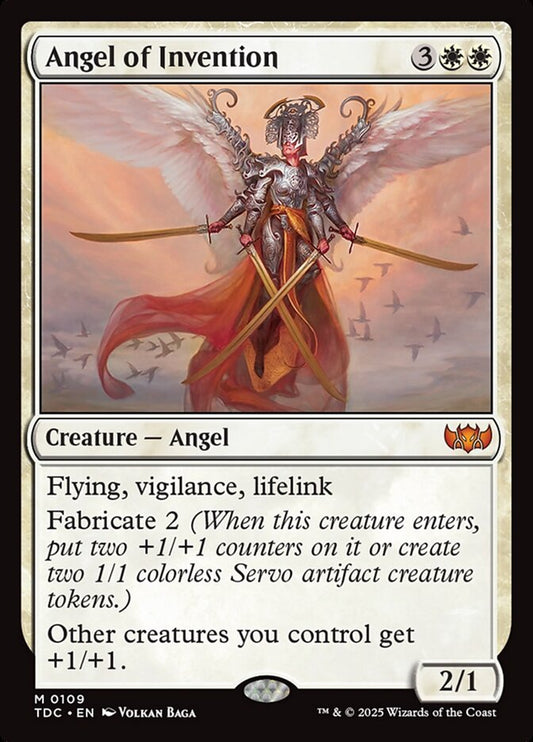 MTG Card Title: Angel of Invention TDC/109