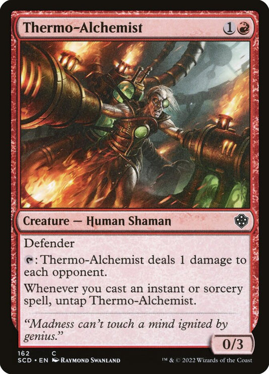 MTG Card Title: Thermo-Alchemist SCD/162