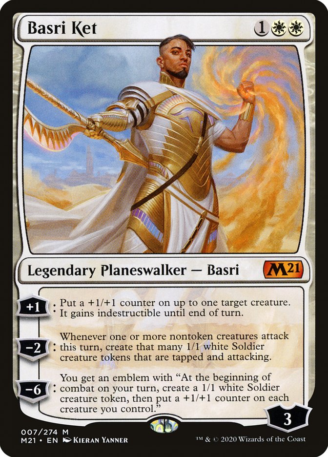 MTG Card Title: Basri Ket M21/7