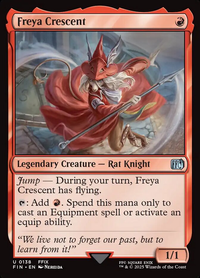 MTG Card Title: Freya Crescent FIN/138