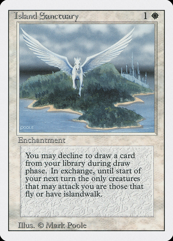 MTG Card Title: Island Sanctuary 3ED/25