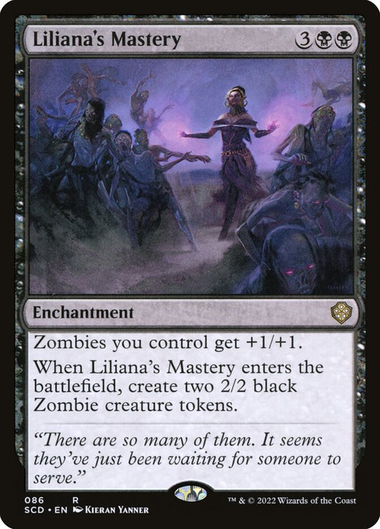 MTG Card Title: Liliana's Mastery SCD/86