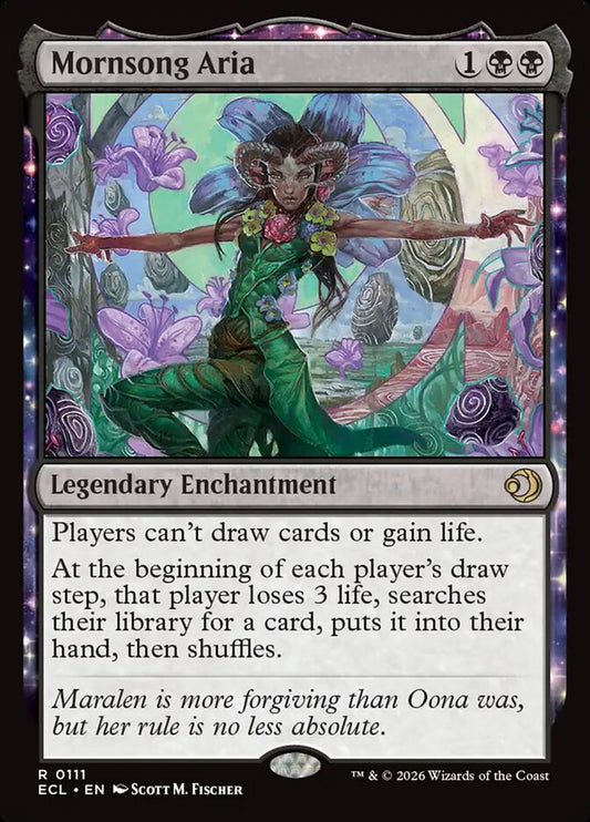 MTG Card Title: Mornsong Aria ECL/111