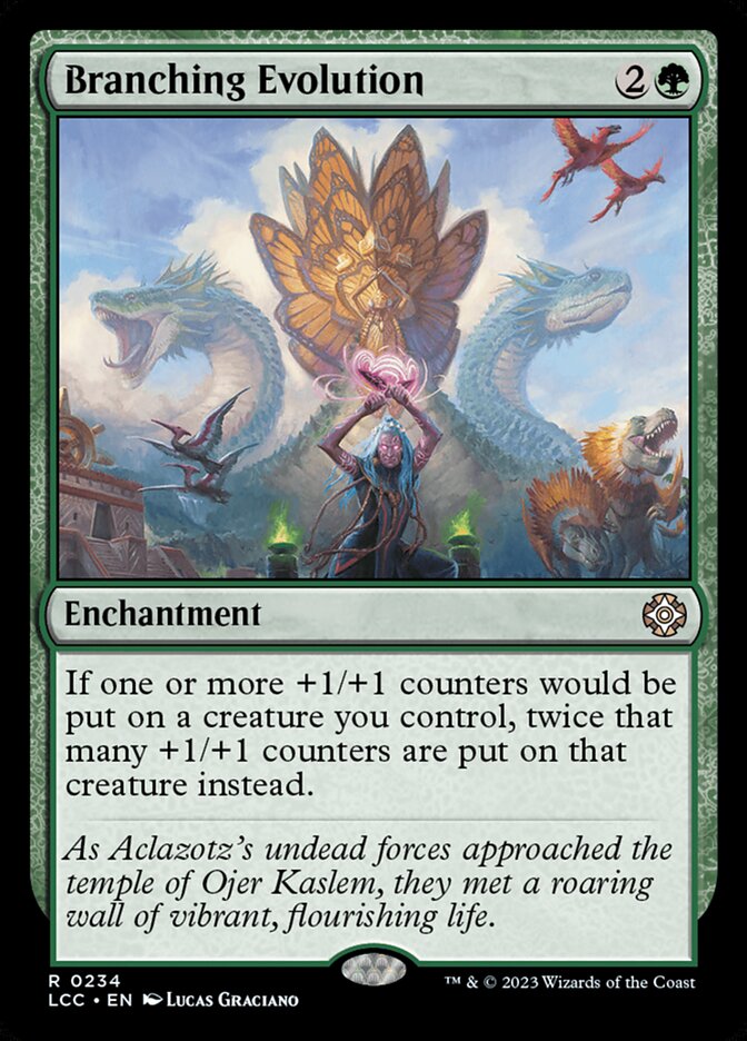MTG Card Title: Branching Evolution LCC/234