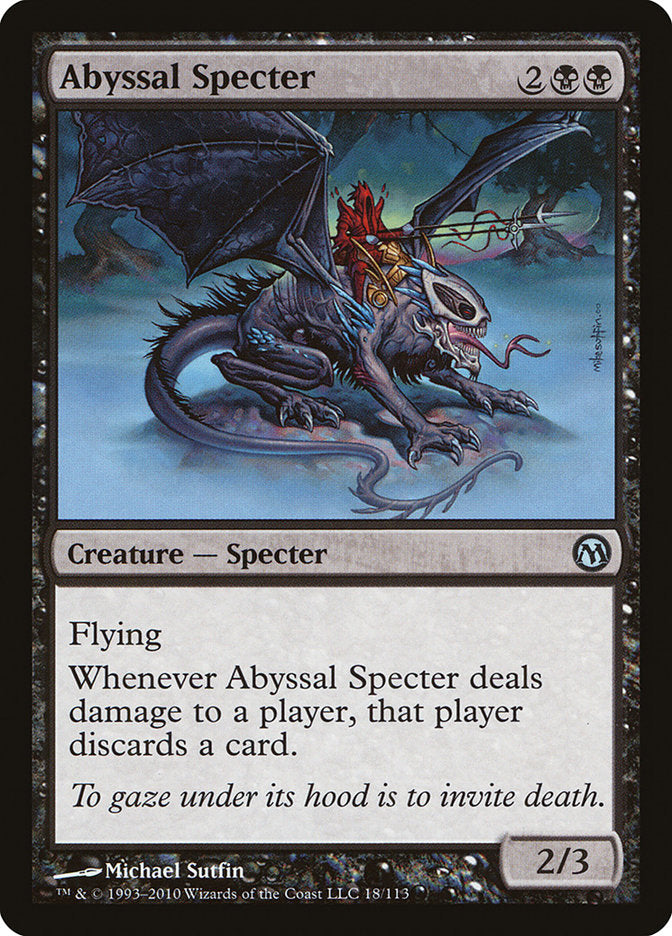 MTG Card Title: Abyssal Specter DPA/18