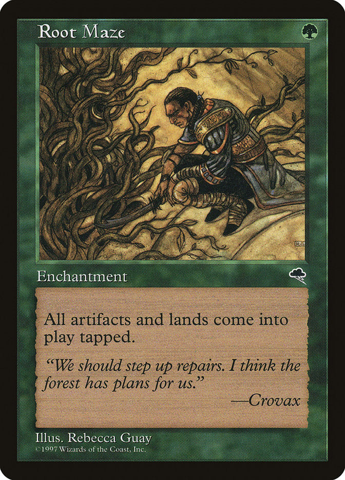 MTG Card Title: Root Maze TMP/250