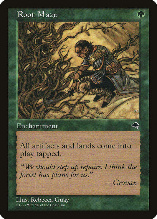 MTG Card Title: Root Maze TMP/250