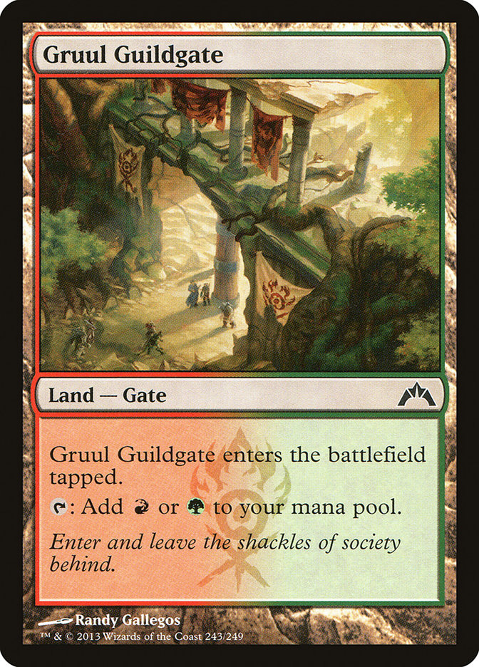 MTG Card Title: Gruul Guildgate GTC/243