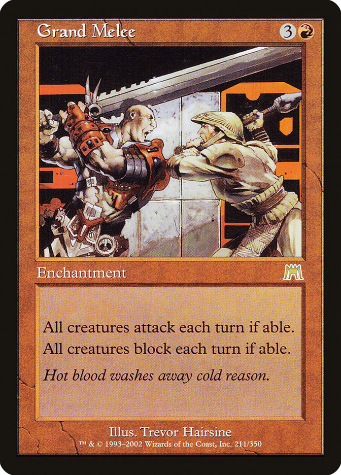 MTG Card Title: Grand Melee ONS/211